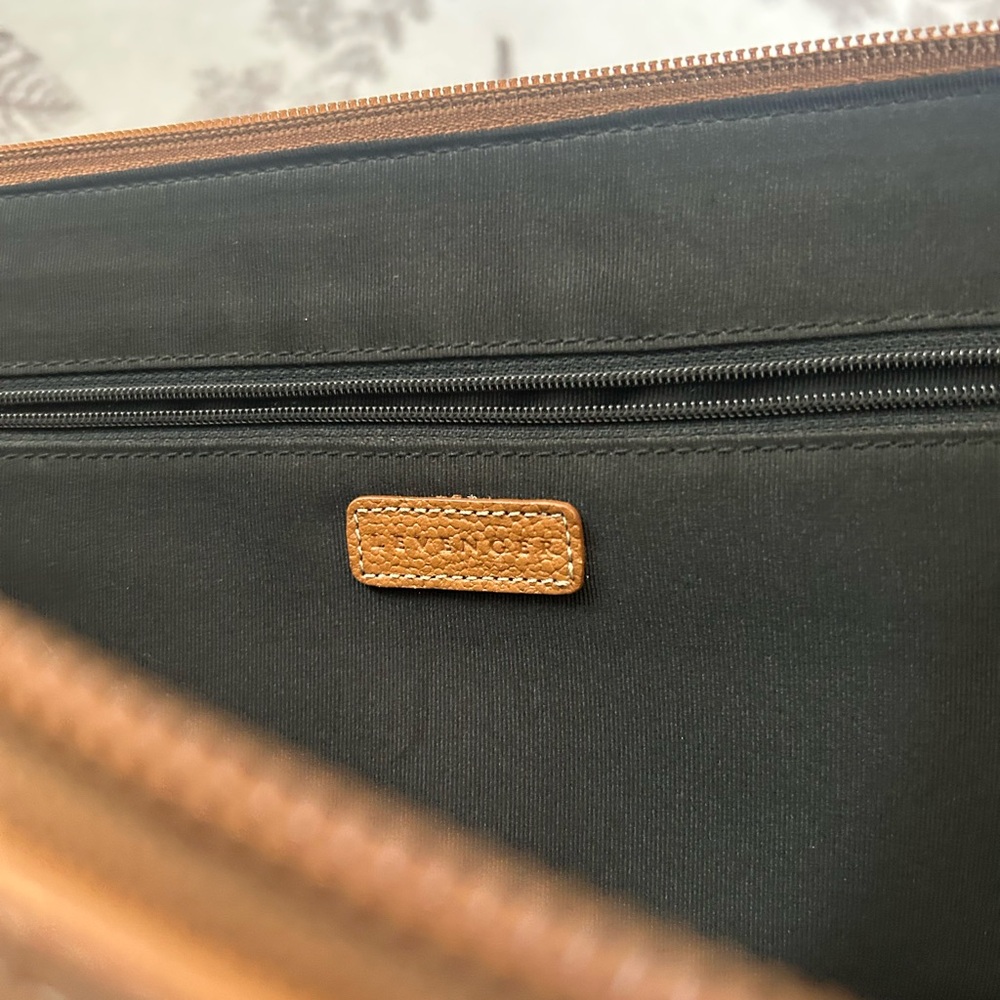 Levenger Briefcase with Tan Trim